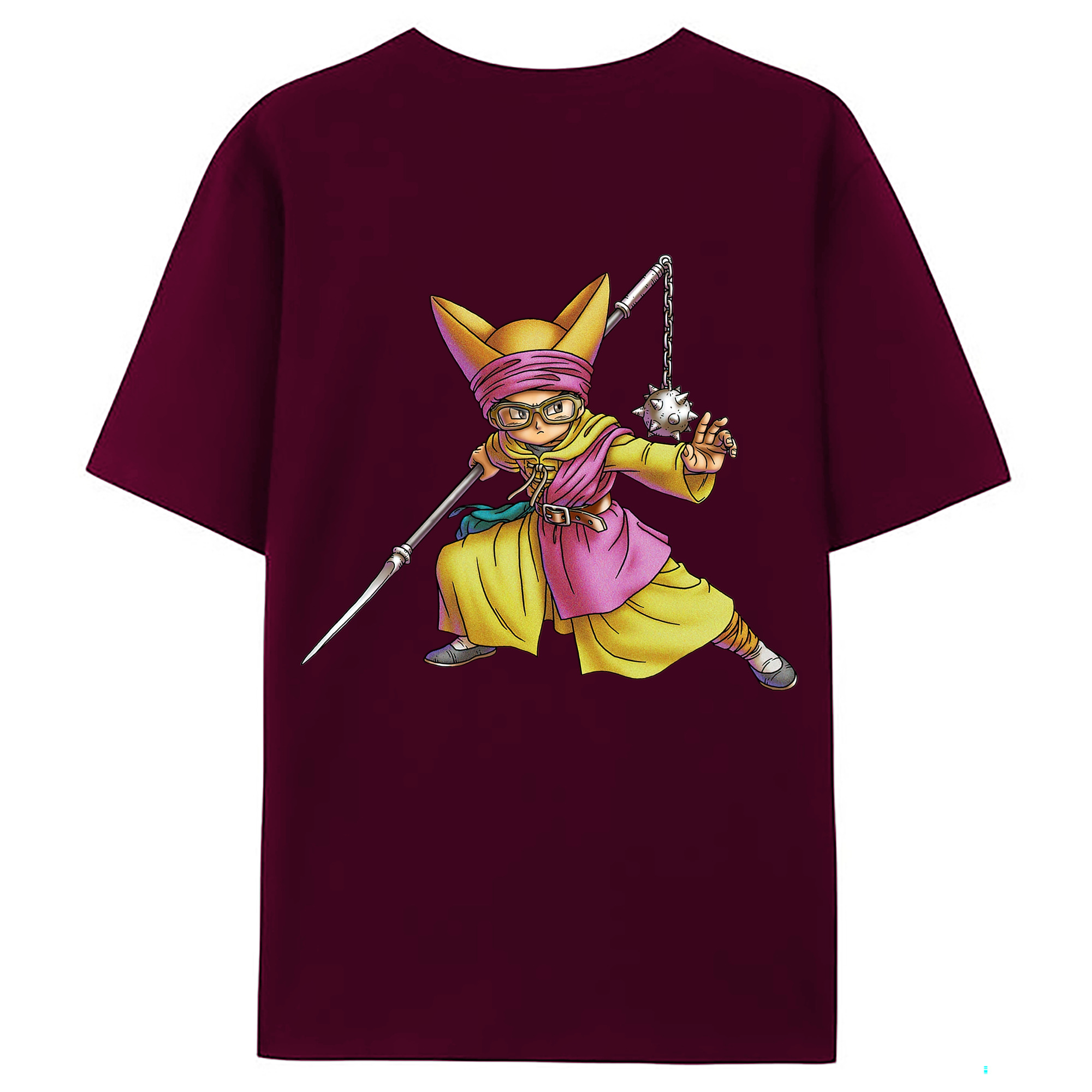 （画像用） ドラゴンクエスト Doragon Kuesuto Dragon Quest レディース半袖Tシャツ(バックプリント)